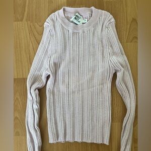 Princess Polly Lavender Ribbed sweater